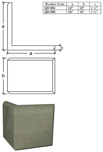 Beveled Quoins, 12